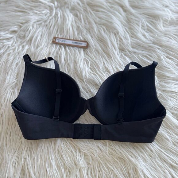 Skims Fits Everybody T-shirt Bra Onyx Size 34C - Picture 4 of 7